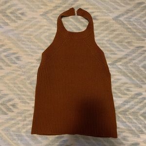 Knit dynamite halter